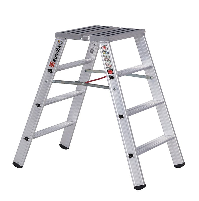 euroline PREMIUM line DIY Alu - Stufentritt, beidseitig 30581 - Topleiter