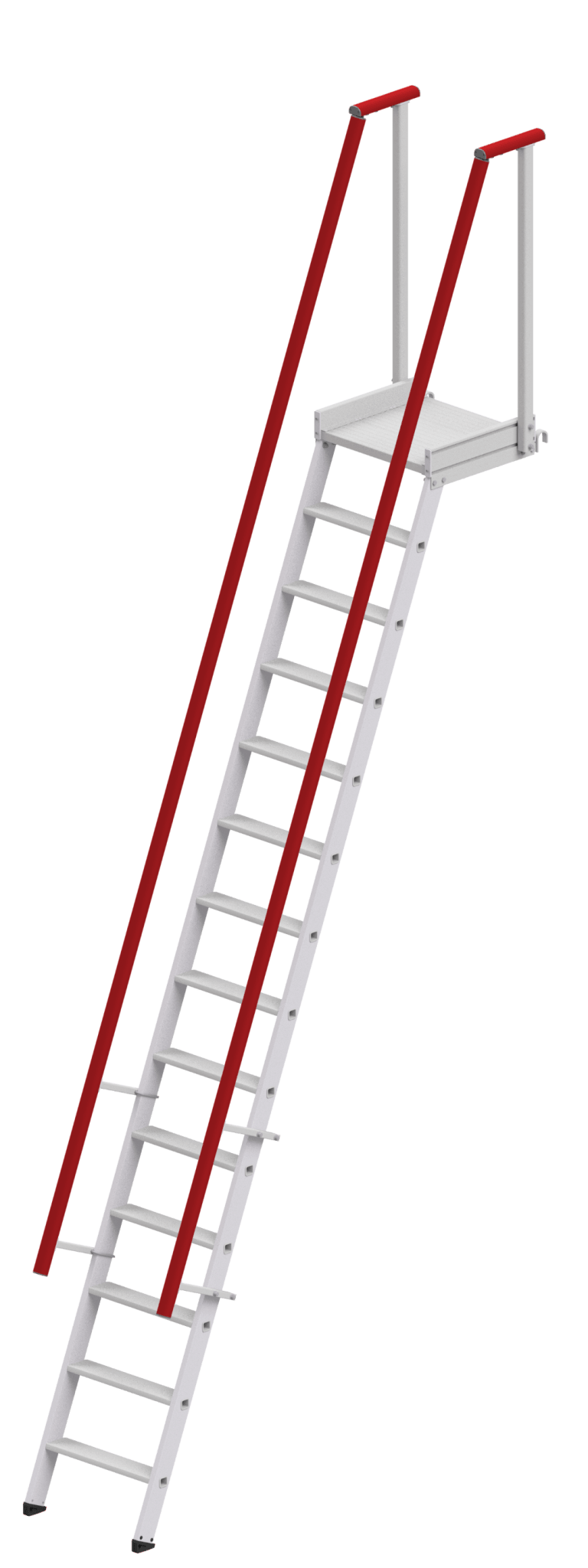 Stufenaufstieg 8060 mit Plattform - Topleiter