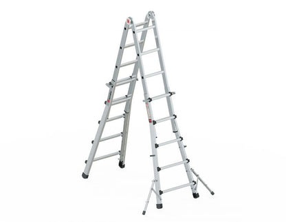 euroline PREMIUM line Alu - Vario - Klappleiter mit Standverbreiterung 31631 - Topleiter