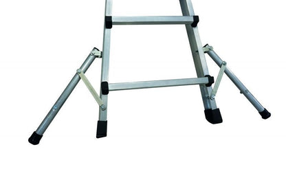 euroline PREMIUM line Alu - Vario - Klappleiter mit Standverbreiterung 31631 - Topleiter