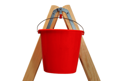 Hymer Holz - Stufenstehleiter 71499, beidseitig begehbar - Topleiter