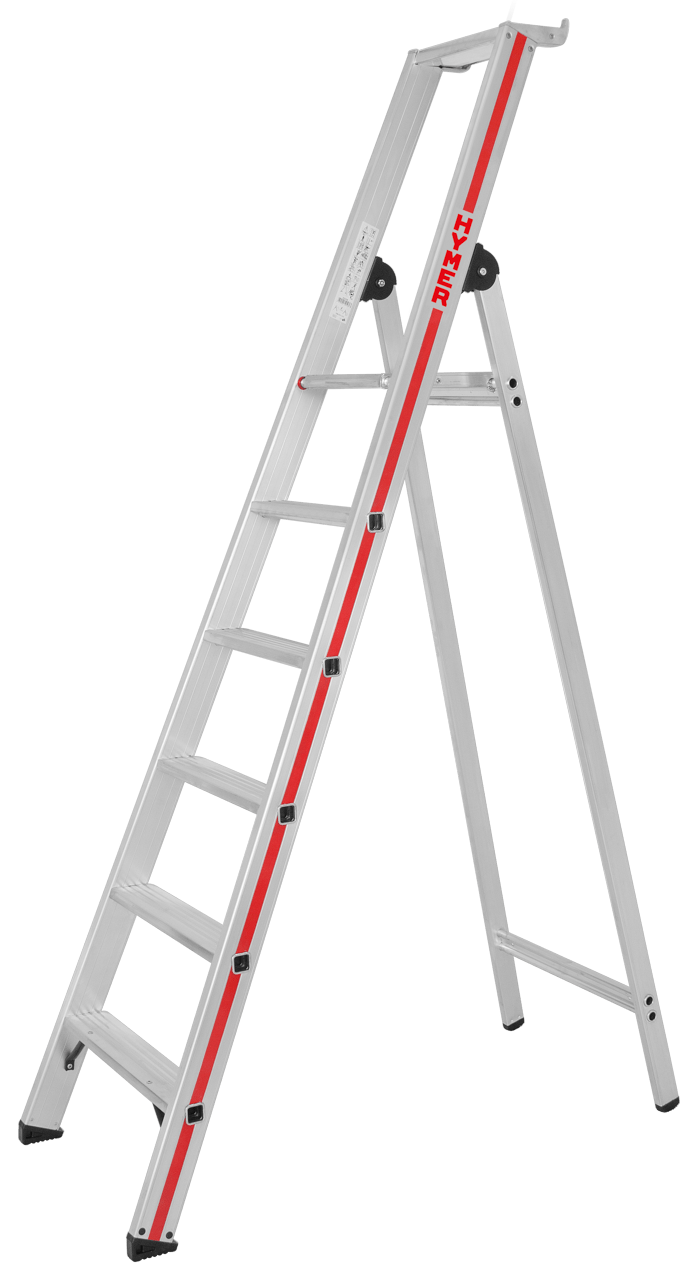 Stufenstehleiter 8026 mit Plattform, einseitig begehbar - Topleiter