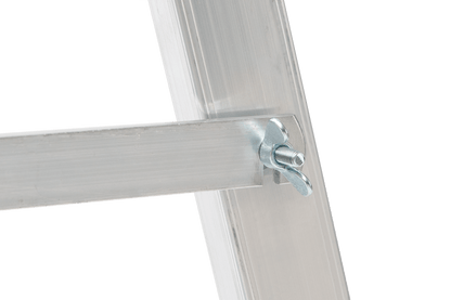 Stufenstehleiter 8226 mit Plattform und Rollen, einseitig begehbar - Topleiter